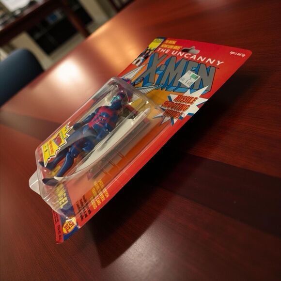 Vintage 1992 ToyBiz Uncanny X-Men Archangel Blast Wings Action Figure Sealed C1 - Picture 4 of 7
